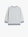 Koton Sweatshirt Erkek Çocuk 5WKB10206TK Gri