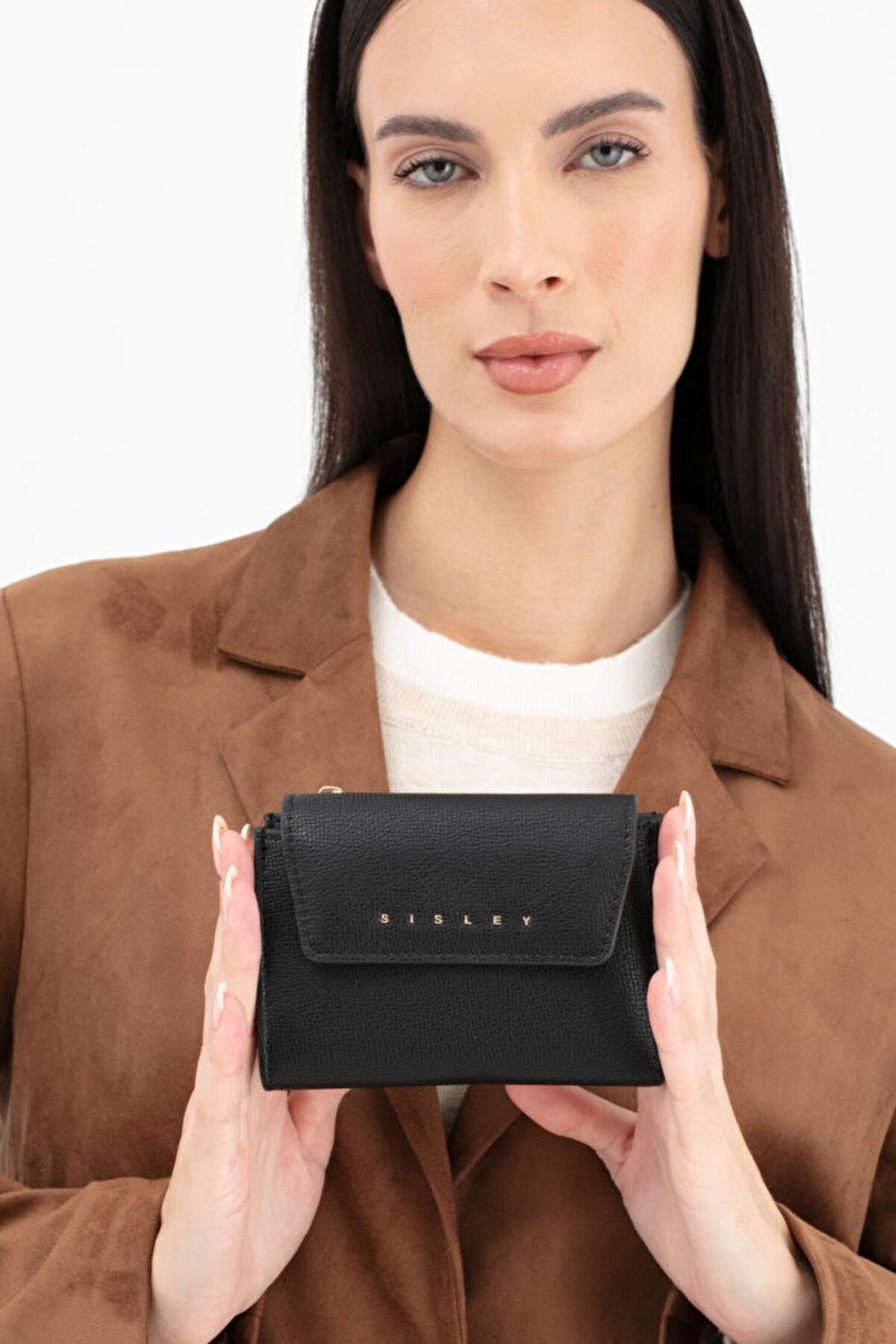 Sisley Kadın Cüzdan SLY_252 Siyah