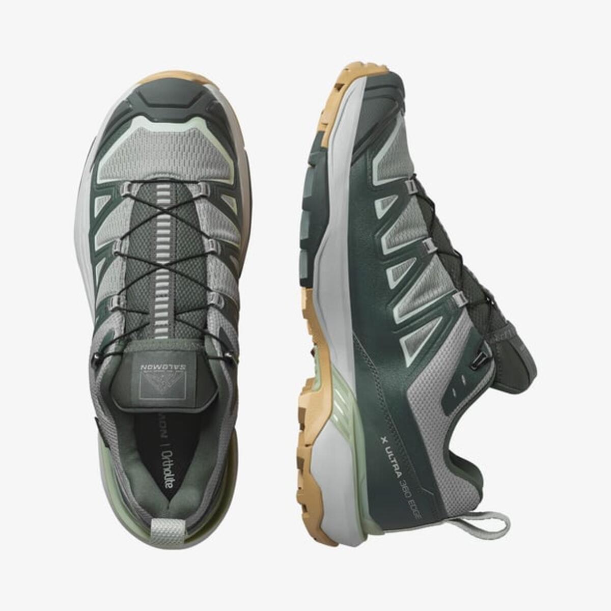 Salomon X Ultra 360 Edge Gore-Tex L47816700 Gri/Yeşil/Adaçayı