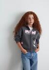 Mavi Sweatshirt Kız Çocuk M7S10167-85309 Gri