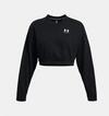 Under Armour Ua Rival Terry Os Crop Crw 1382738-001 Siyah