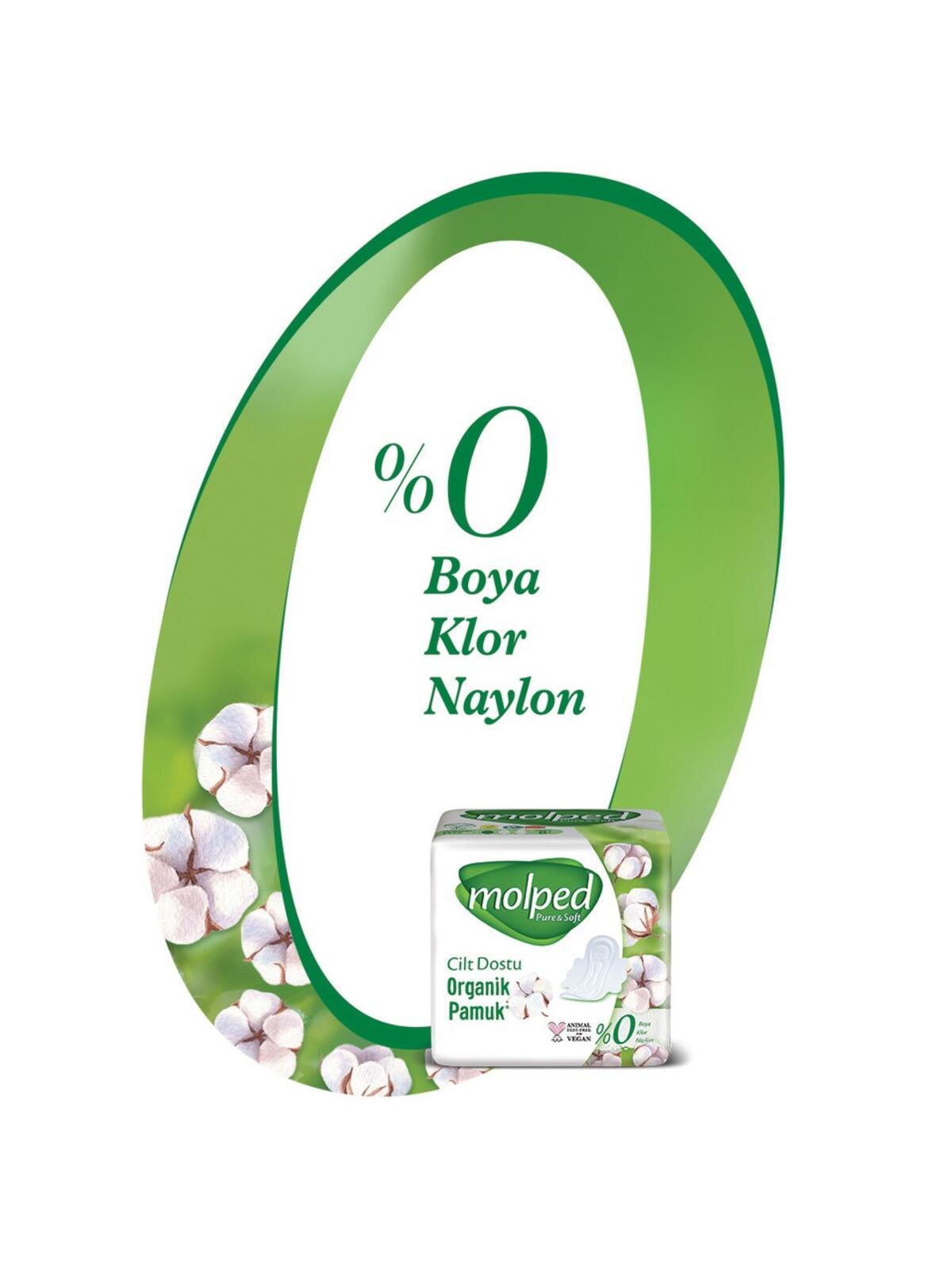 Molped Hijyenik Ped Pure&Soft Uzun S.Eko 18Li
