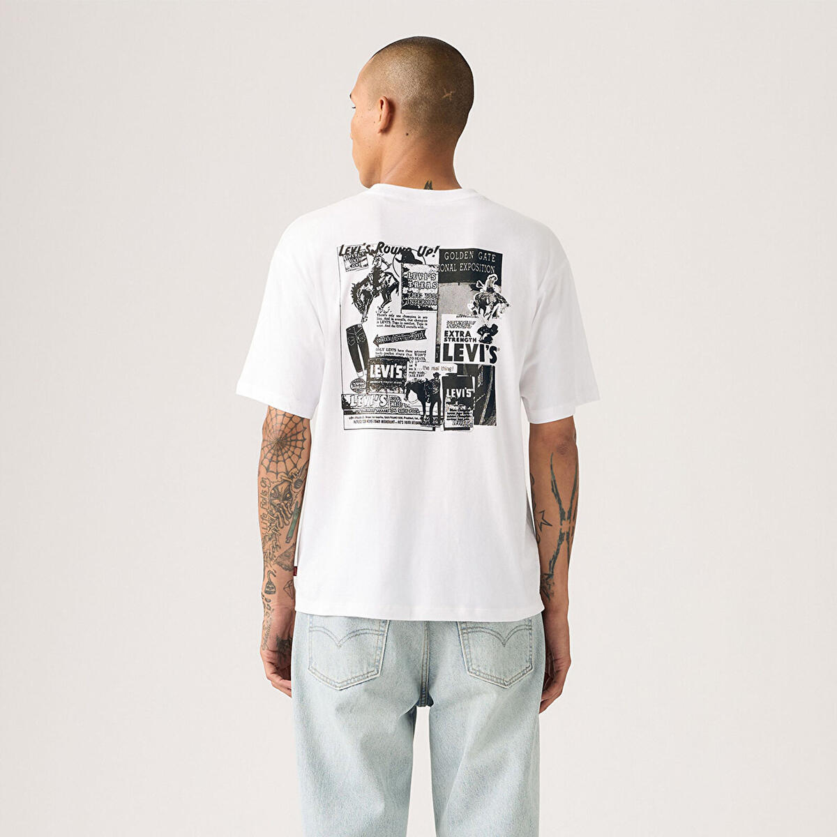 Levis Erkek Tişört A9440-0017 Beyaz