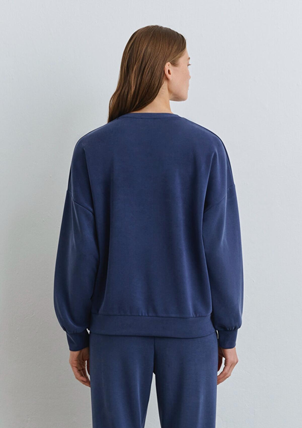 Mavi Sweatshirt M168837-70491 Lacivert