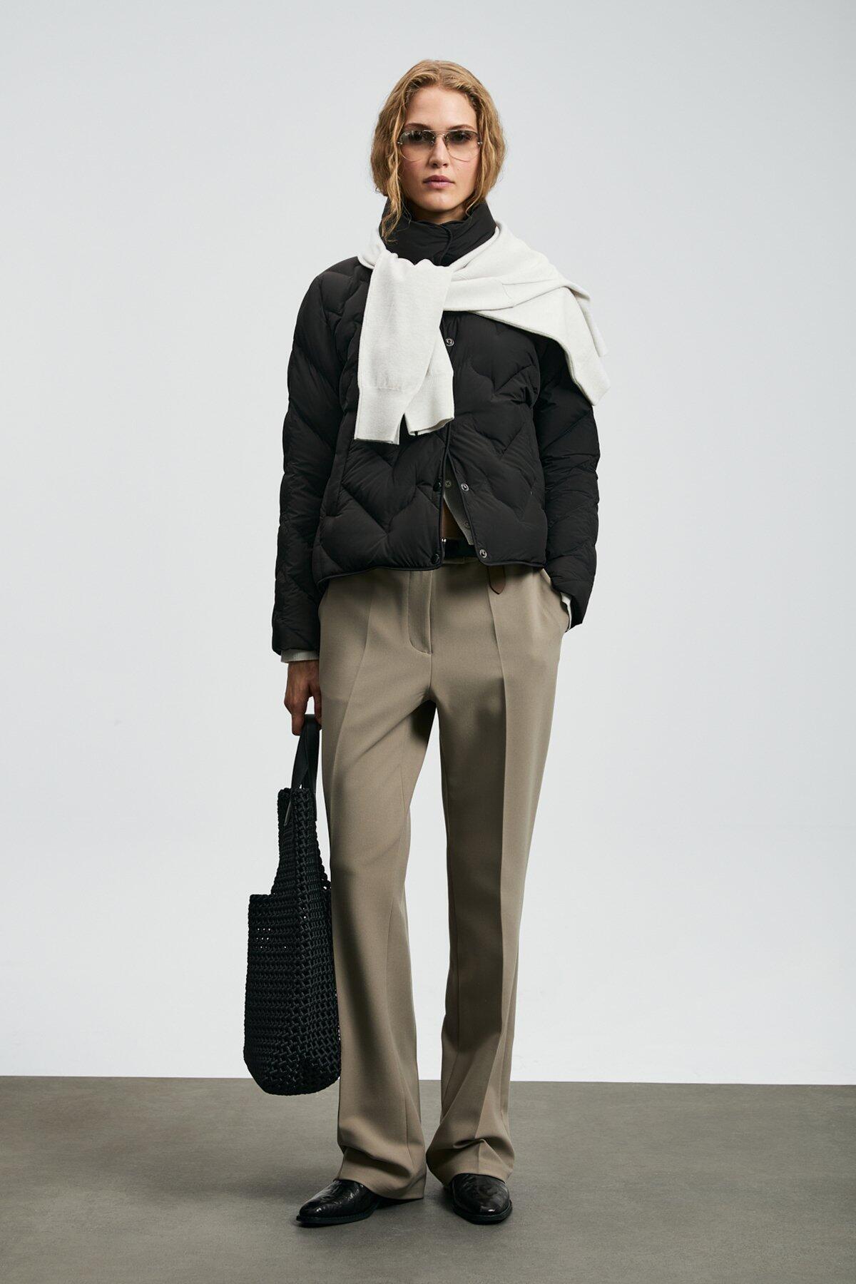 Lufıan Kadın Mont Desert 122120043 Siyah