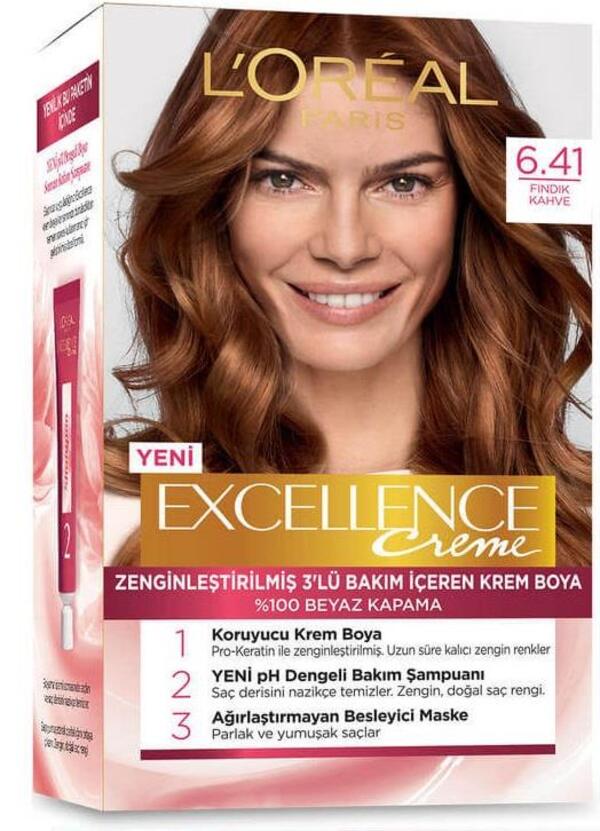 Excellence Saç Boyası No:6.41
