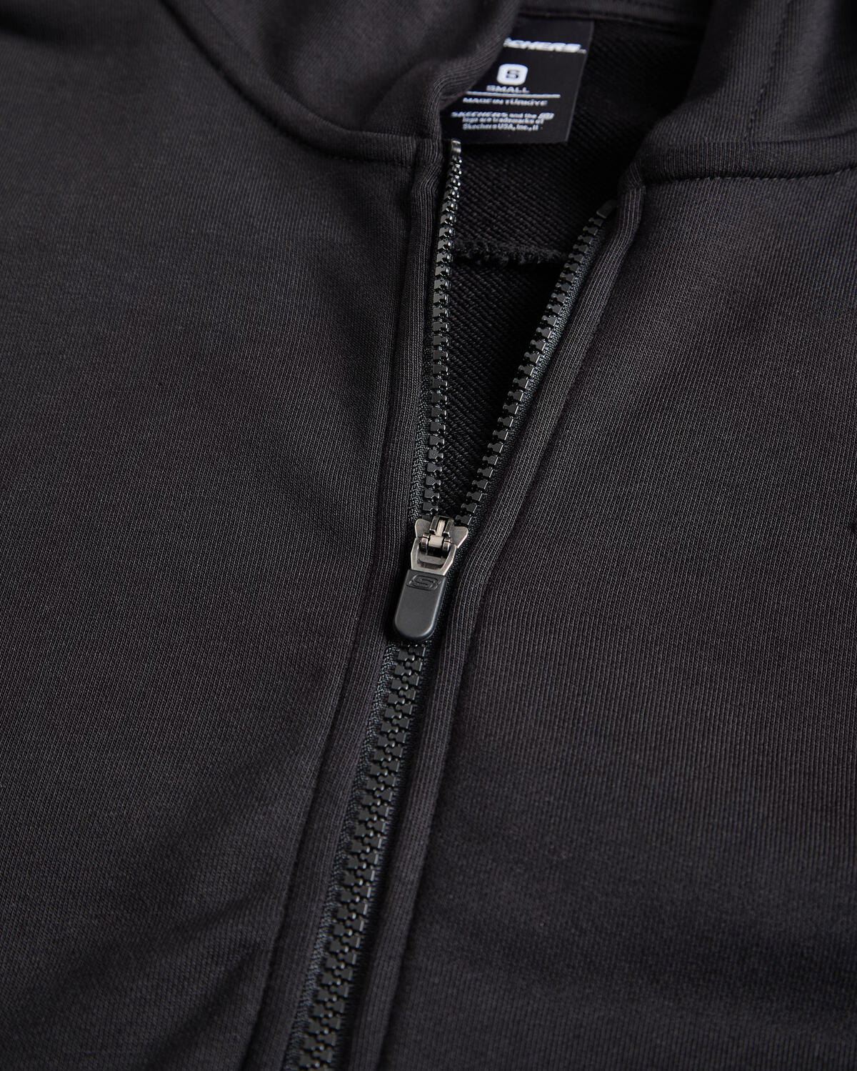 Skechers W Essential Full Zip Hoodie Sweatshirt S242117-001 Siyah