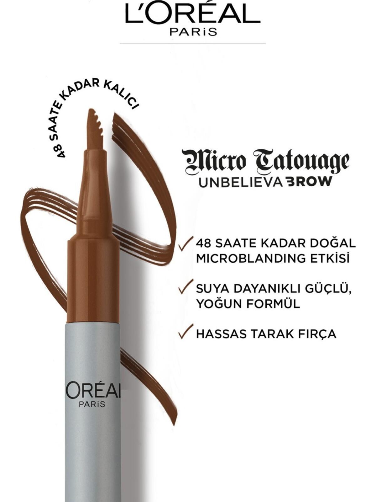 Loreal Kaş Kalemi Eye Brow Micro Tattoo No:108