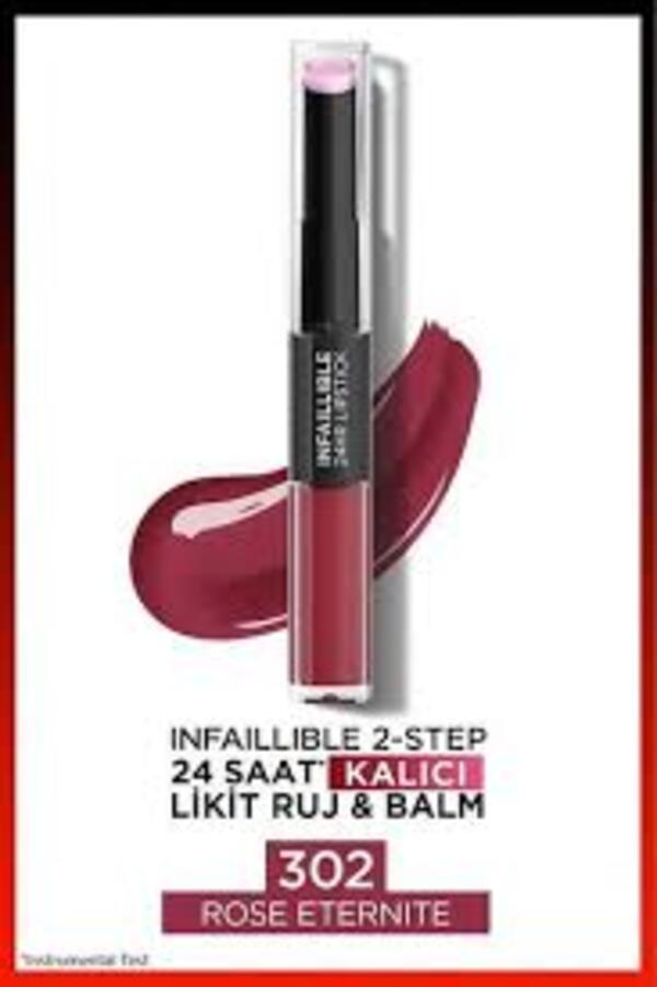 Loreal Paris Ruj İnfaillible 24H No:302