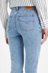 Levis Pantolon High Rise Straight 18883-0233 Orta İndigo