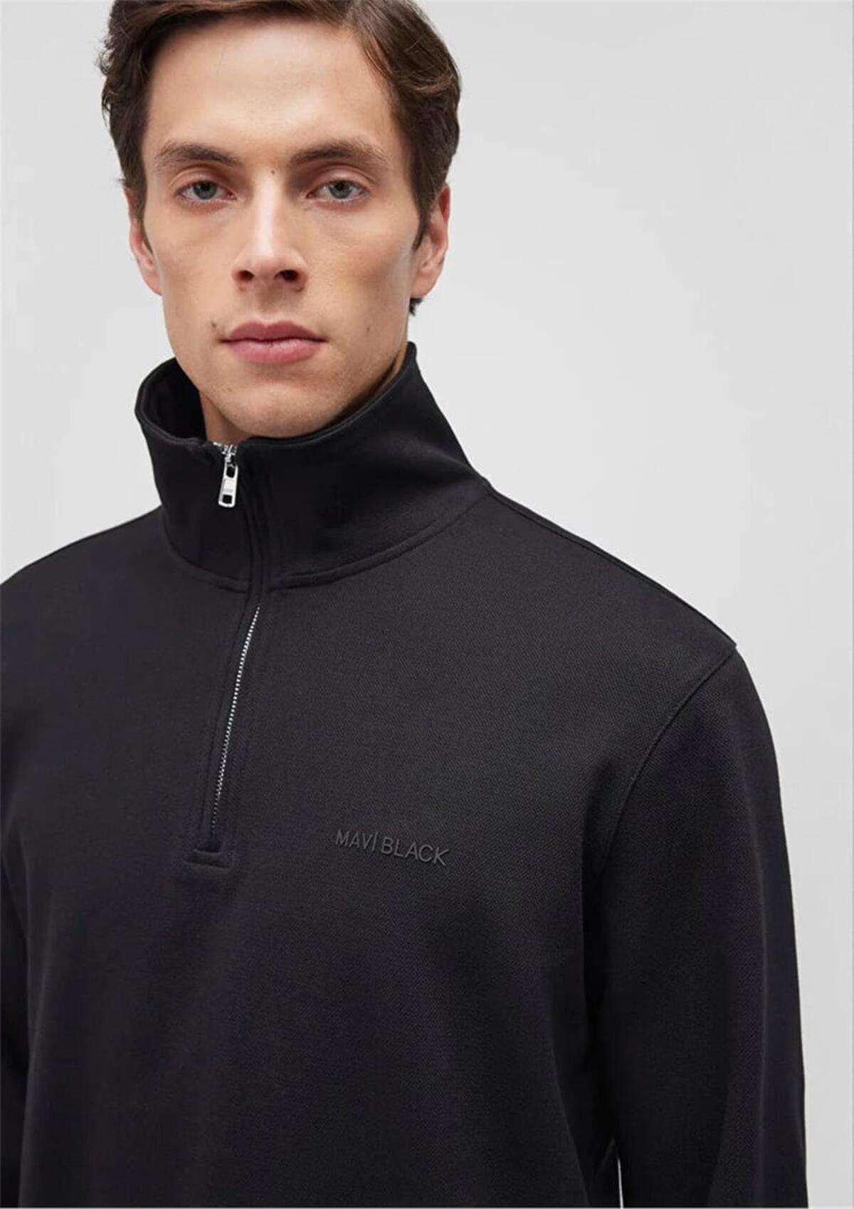 Mavi Sweatshirt M0S10252-900 Siyah