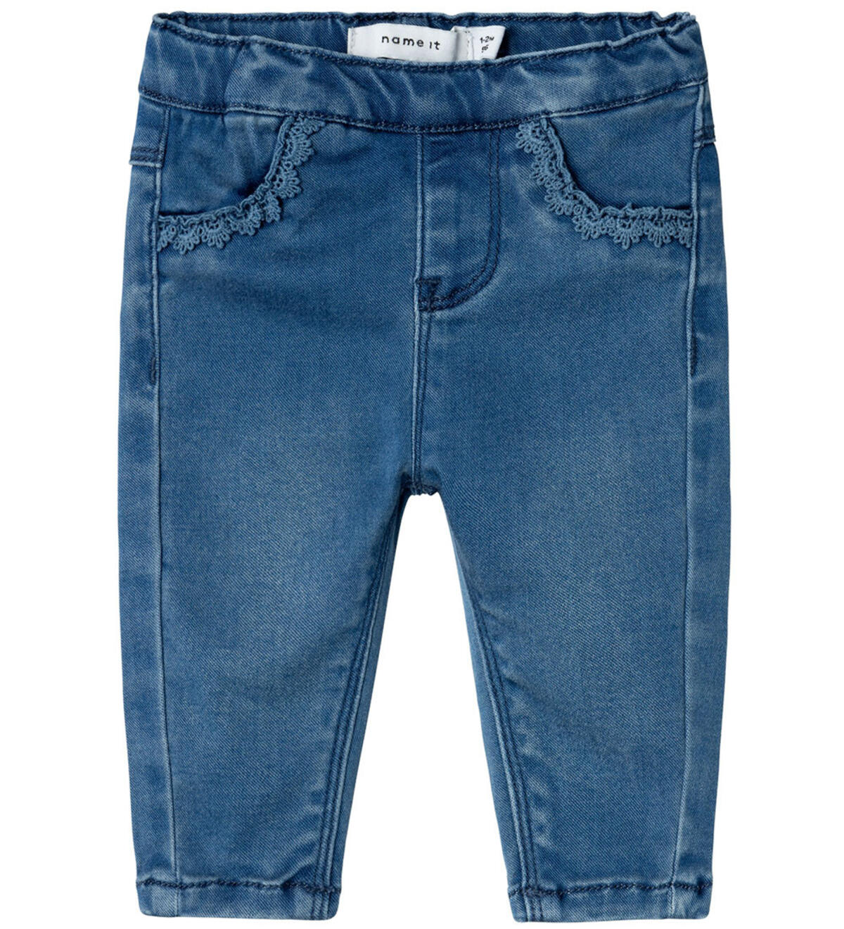 Name It Pantolon Kız Bebek 13218350 Mavi