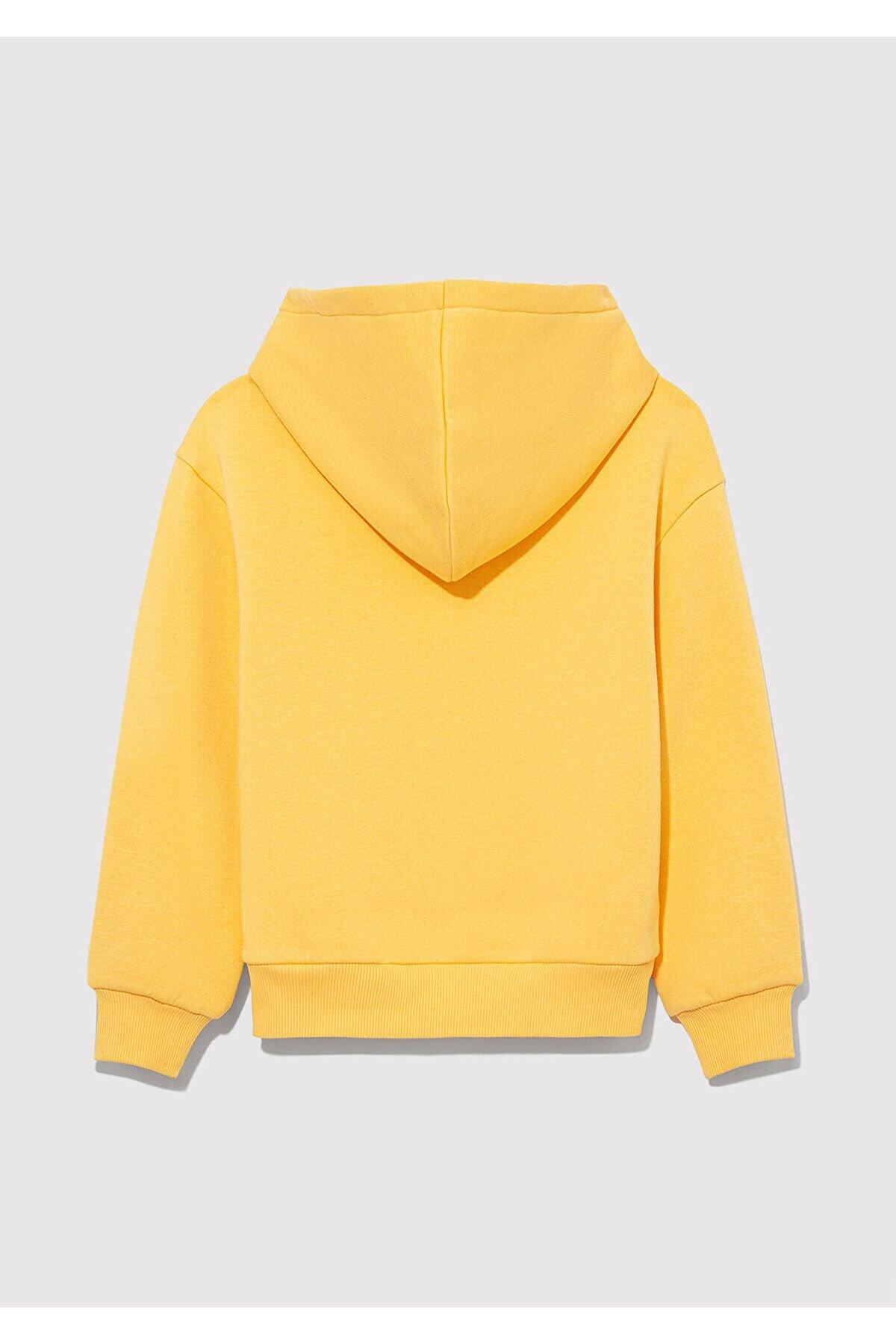 Mavi Sweatshirt Kız Çocuk M7610035-71377 Sarı