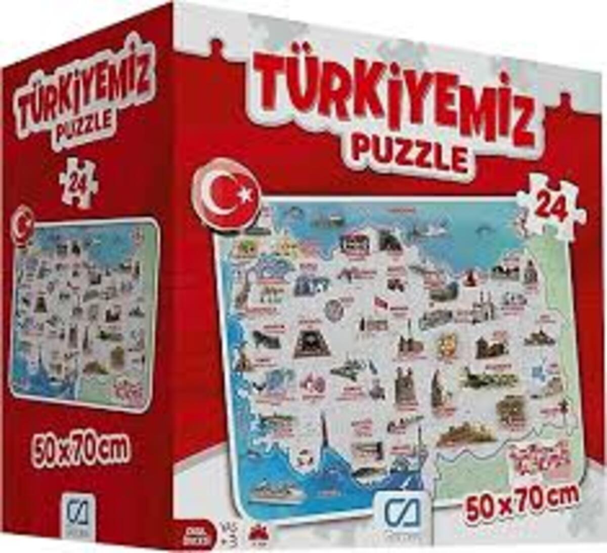 Ca Games Yer Puzzle Türkiyemiz CAYER-5079