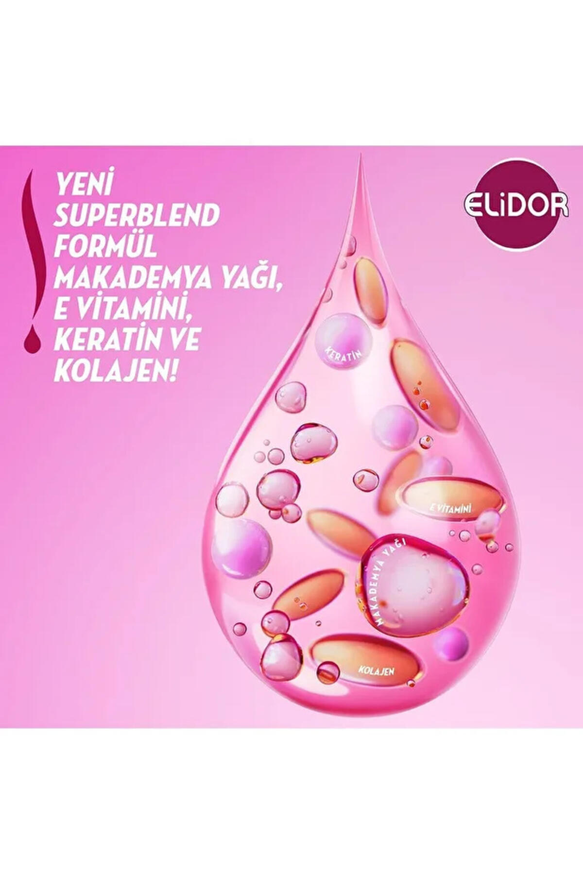 Elidor Saç Kremi Güçlü Ve Parlak 350Ml