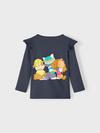 Name It Tişört Kız Bebek 13219717 Lacivert