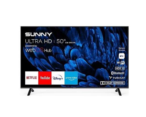 Sunny Led Tv 50" SN50FMN252 4K UHD WebOS