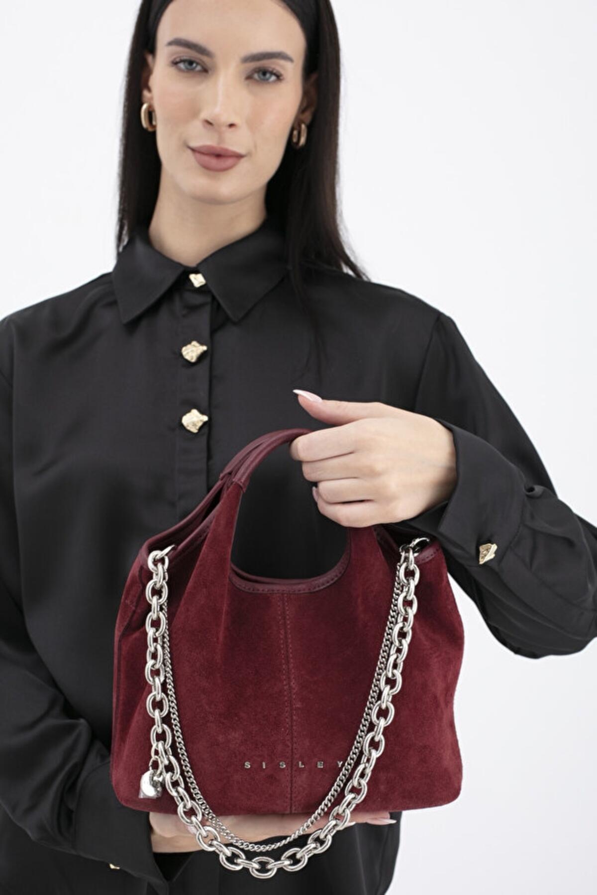 Sisley Kadın Kol Çantası SLY_299 Bordo