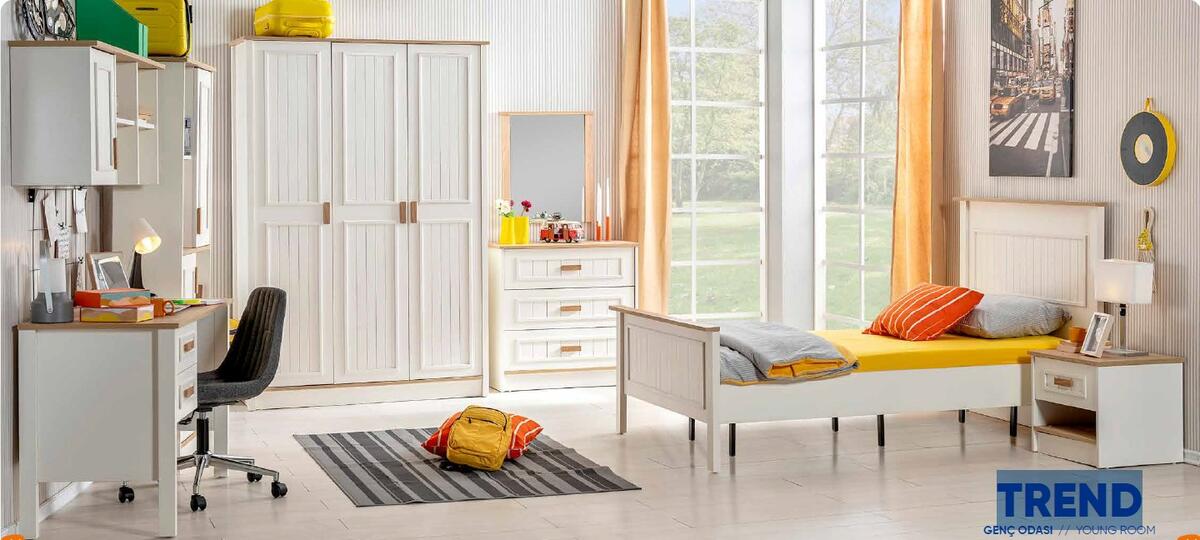 Polo Kids Şifonyer 3 Çekmeceli Trend