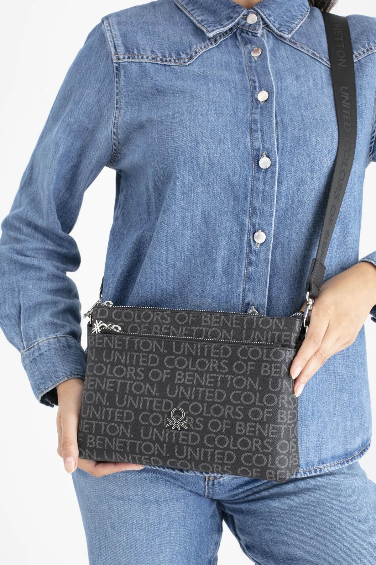 United Colors Of Benetton Kadın Çapraz Çanta BNT_1694 Siyah United Colors Of Benetton Kadın Çapraz Çanta BNT_1694 Siyah