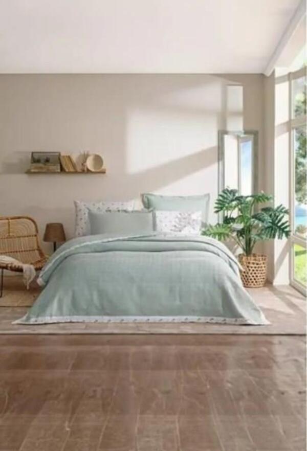 Özdilek Pike Takımı Çift Kişilik Jakar Biyeli Nil