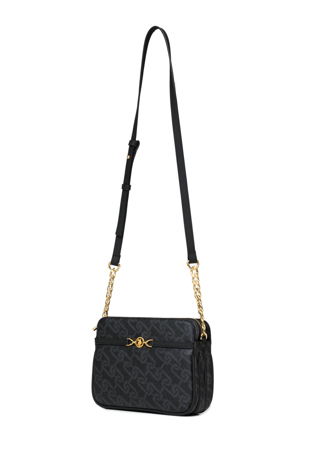 U.S. Polo Assn. Postacı Omuz Çanta US25109 Siyah