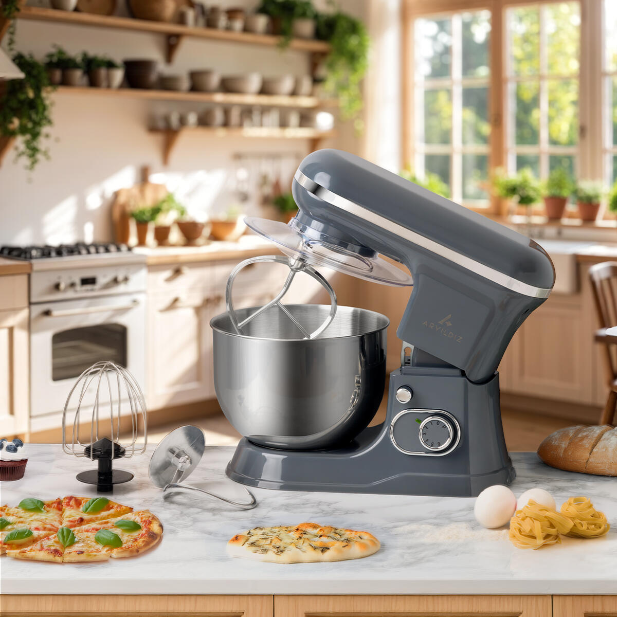 Aryıldız Mikser Standlı Magıc Antrasit 153Ar258460