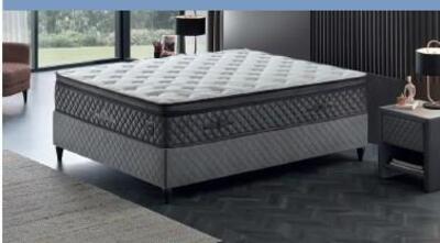 Puffy Baza 160*200 Bellini Baza Gri (Dy)