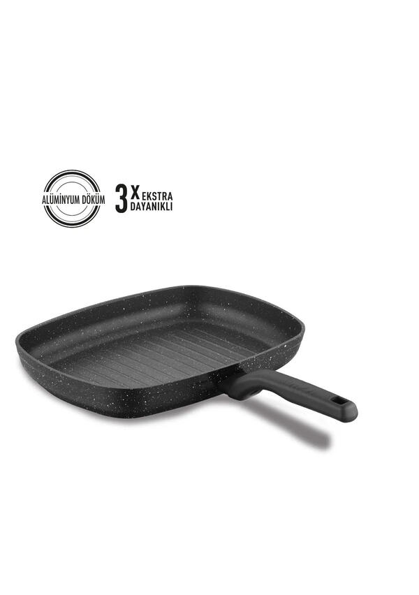 Korkmaz Grill Tava 36*25 Dikdörtgen Ornella A1121