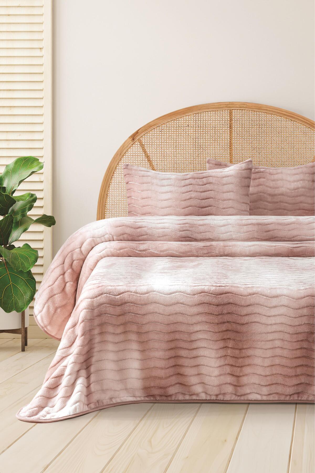 Merinos Battaniye Seti Çk Dream Home Pudra