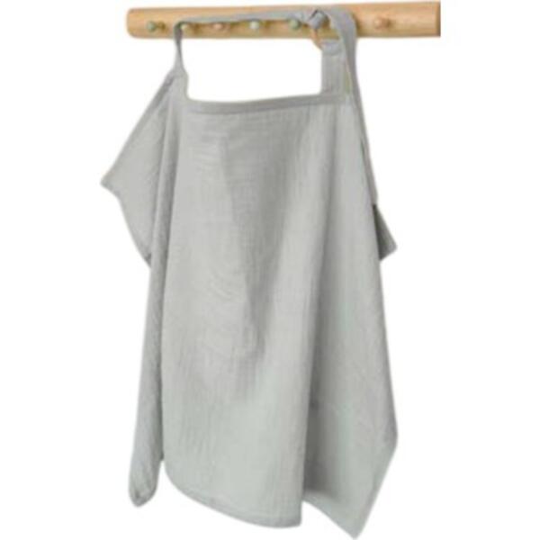 Kanz Emzirme Önlüğü 2 Kat Müslin (Knz-025) Gri