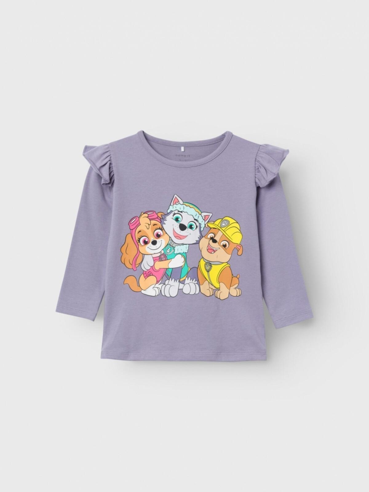 Name It Tişört Kız Bebek 13219717 Lila