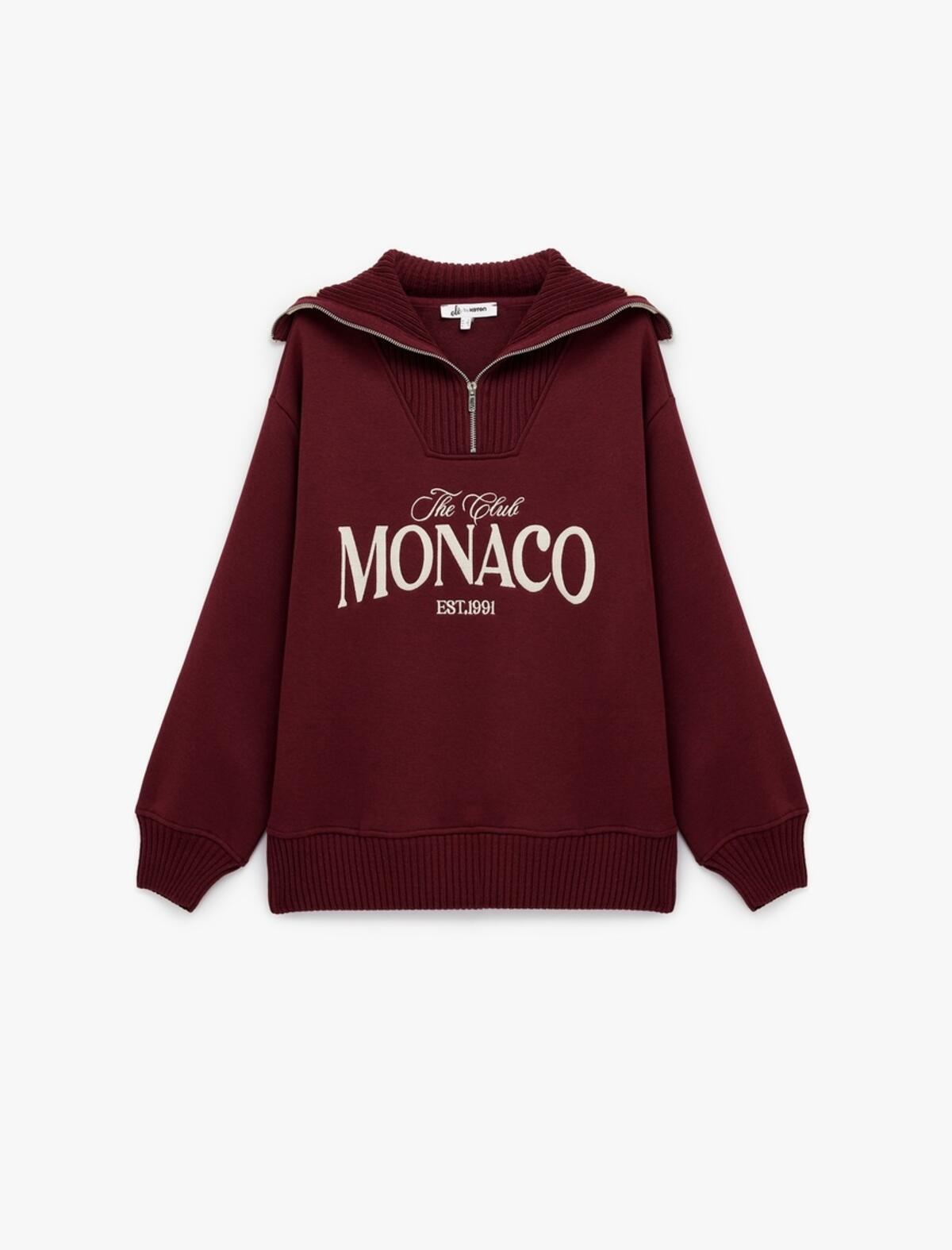 Koton Sweatshirt 6WAL10156IK Bordo
