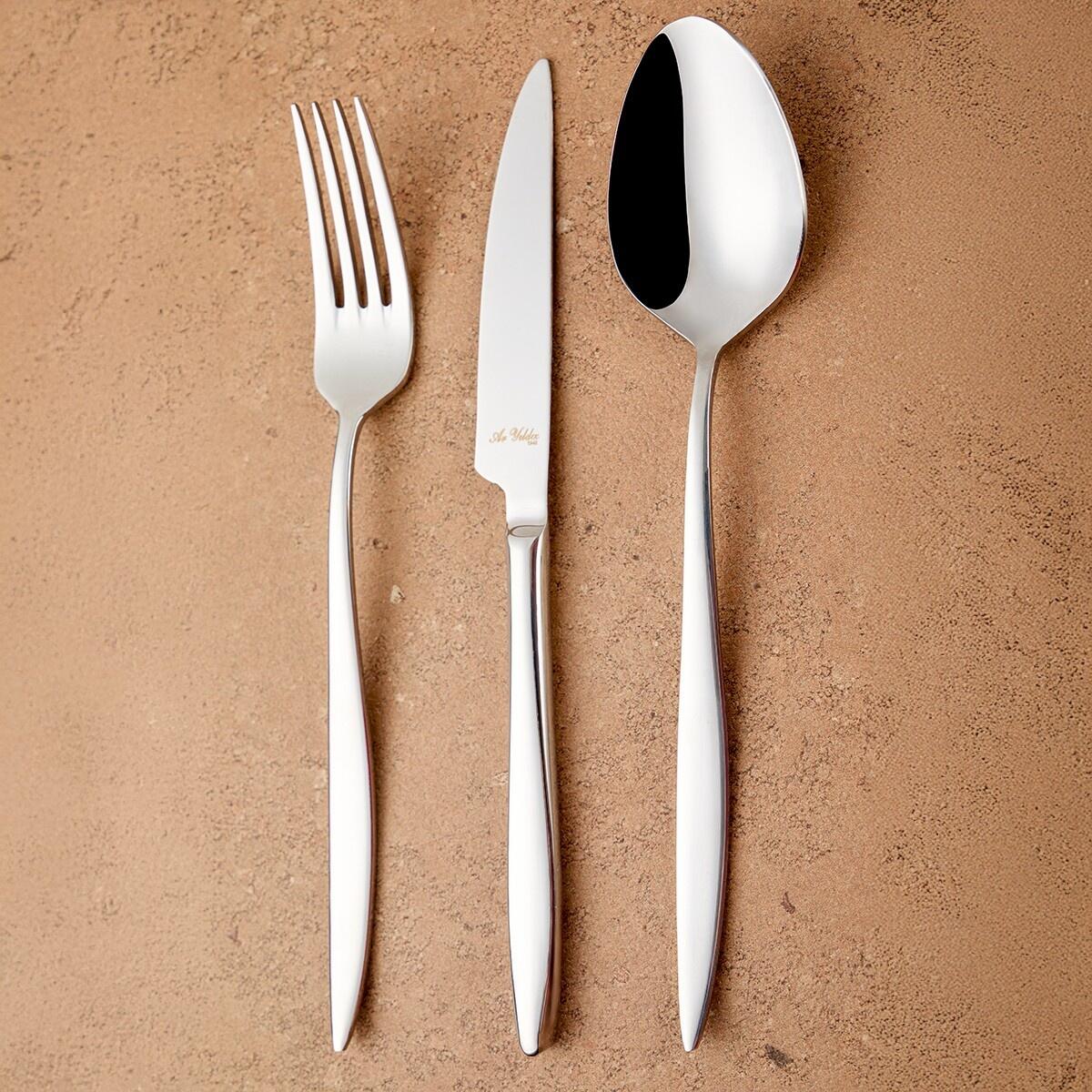 Aryıldız Yemek Çatalı 6Lı Elegant 005AR4229453 Krom