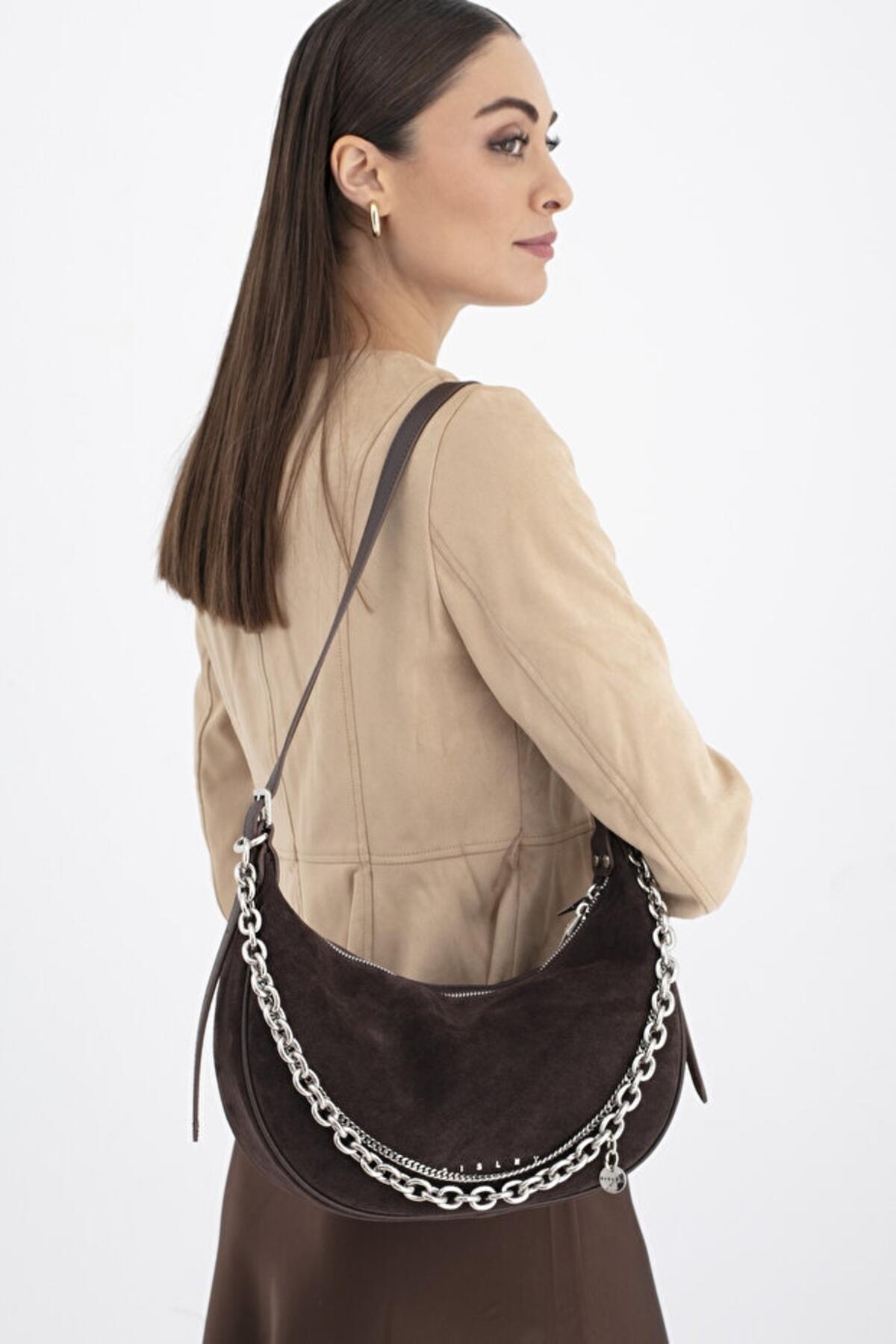 Sisley Kadın Kol Çantası SLY_306 Kahve