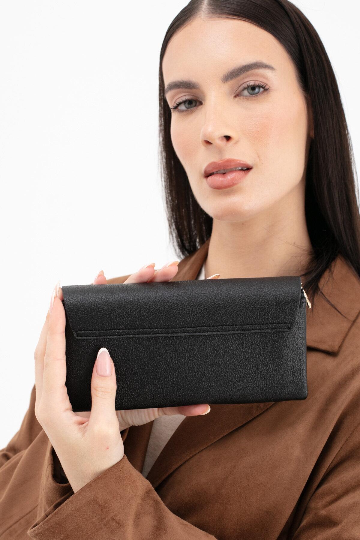 United Colors Of Benetton Kadın Cüzdan BNT_1633 Siyah