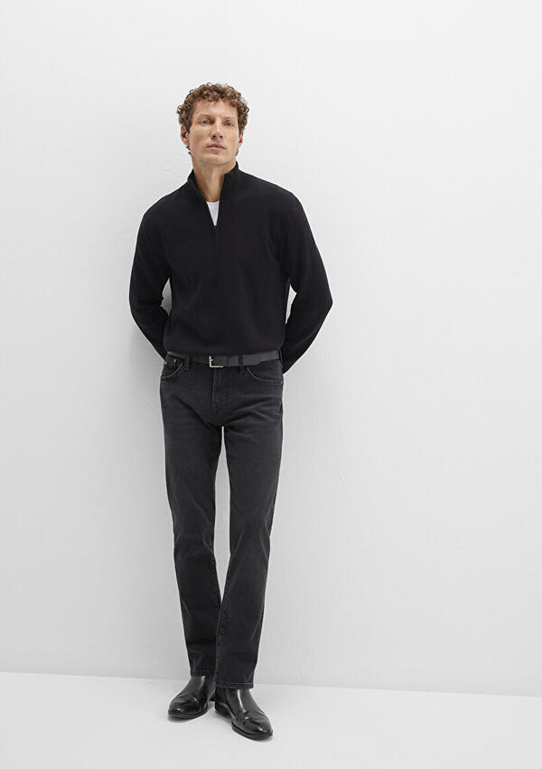 Mavi Erkek Kazak M0710328-900 Siyah