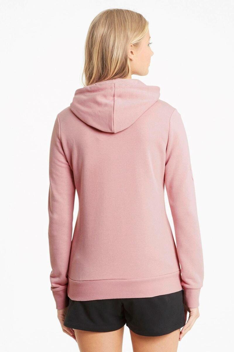 Puma Hoodie Ess Logo Tr 586791_80 Gül Kurusu (Dy)