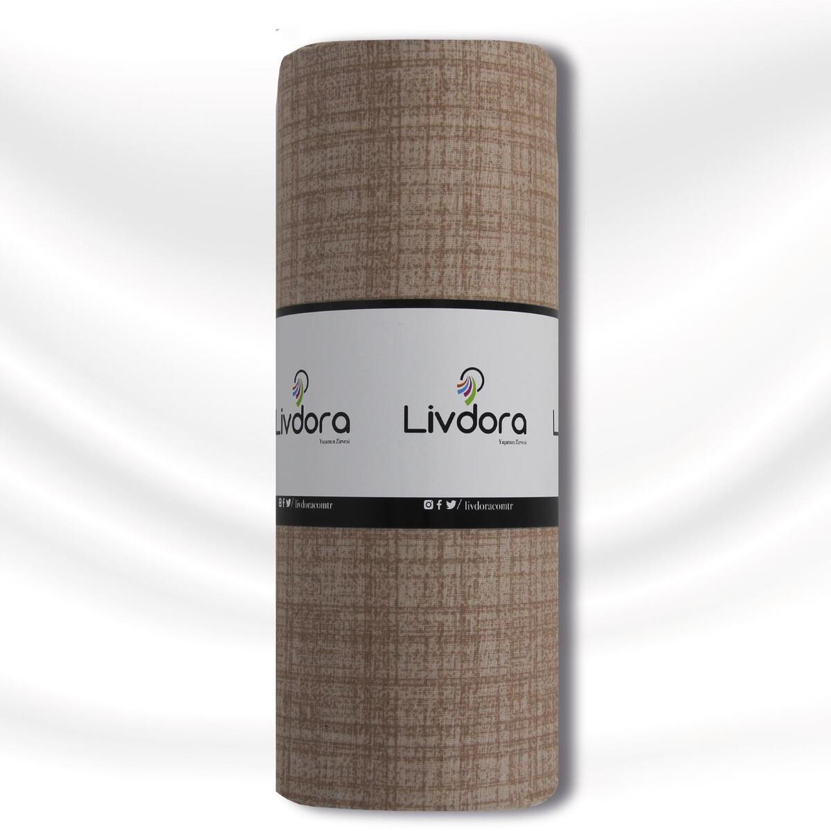 Livdora Fitted Çarşaf Clean 180*200 S.Kahve