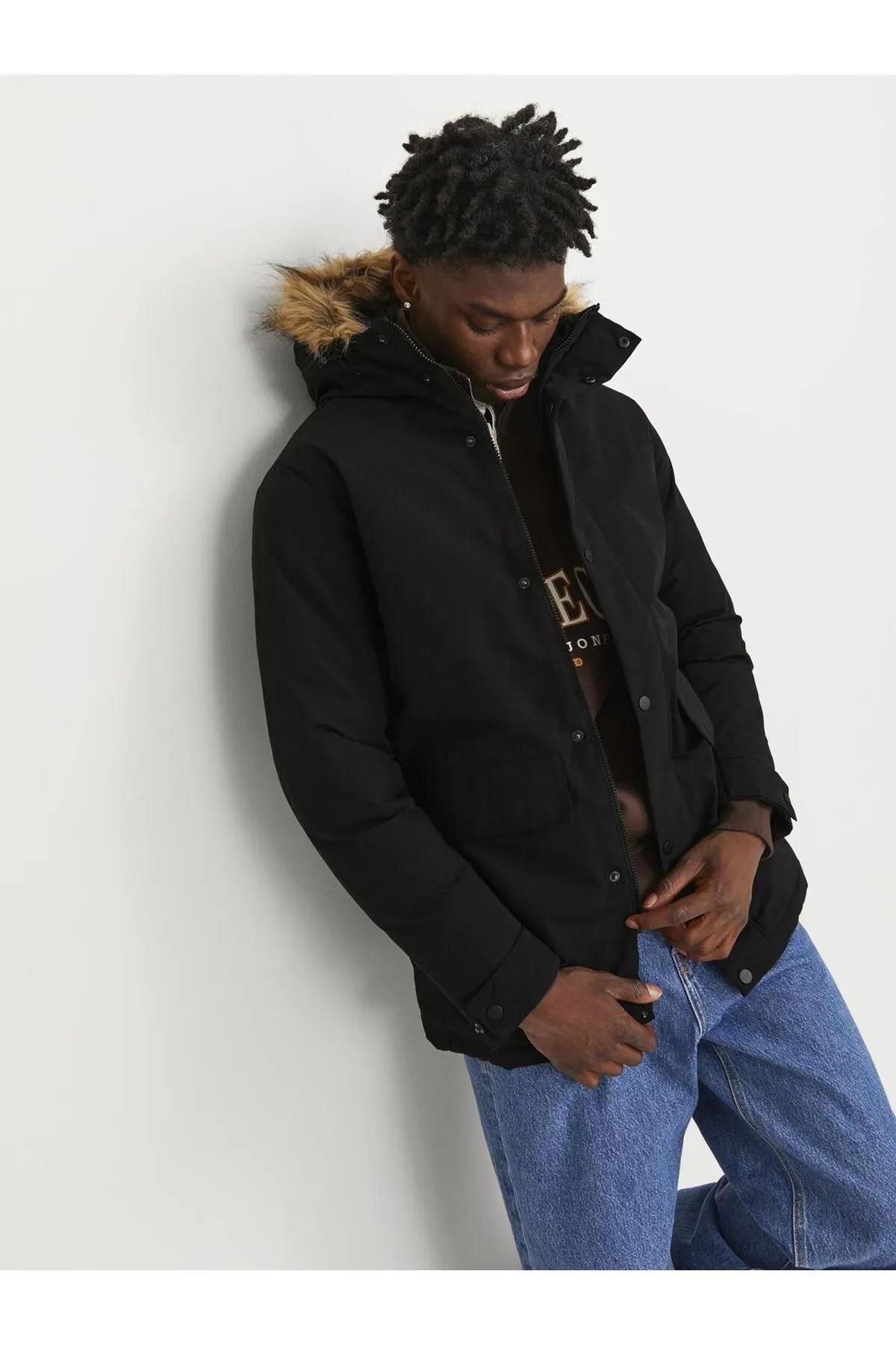 Jack&Jones Parka 12236096 Siyah