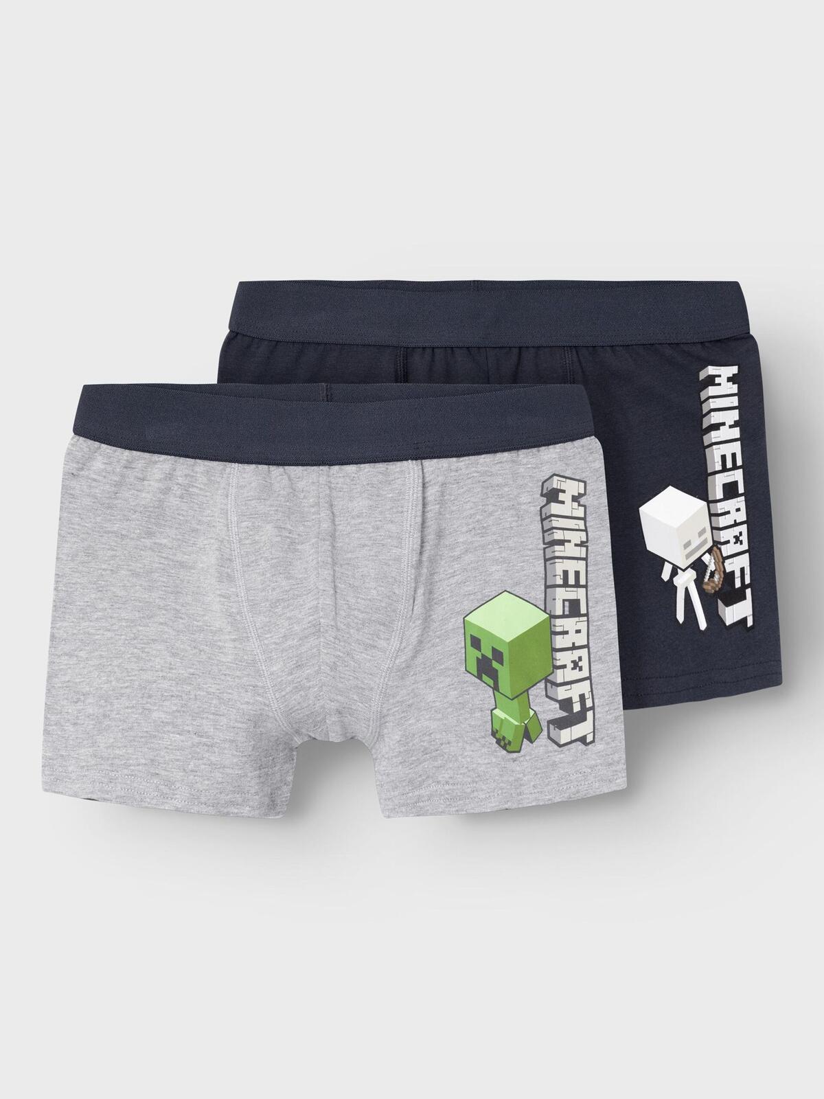 Name It Boxer 2Li Erkek Çocuk 13223584 Lacivert-Gri