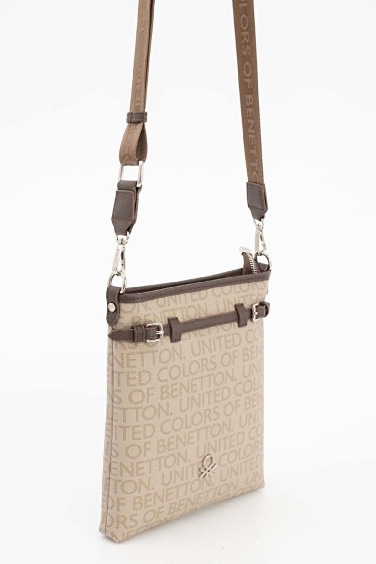 United Colors Of Benetton Kadın Çapraz Çanta BNT_1684 Taş-Kahve United Colors Of Benetton Kadın Çapraz Çanta BNT_1684 Taş-Kahve