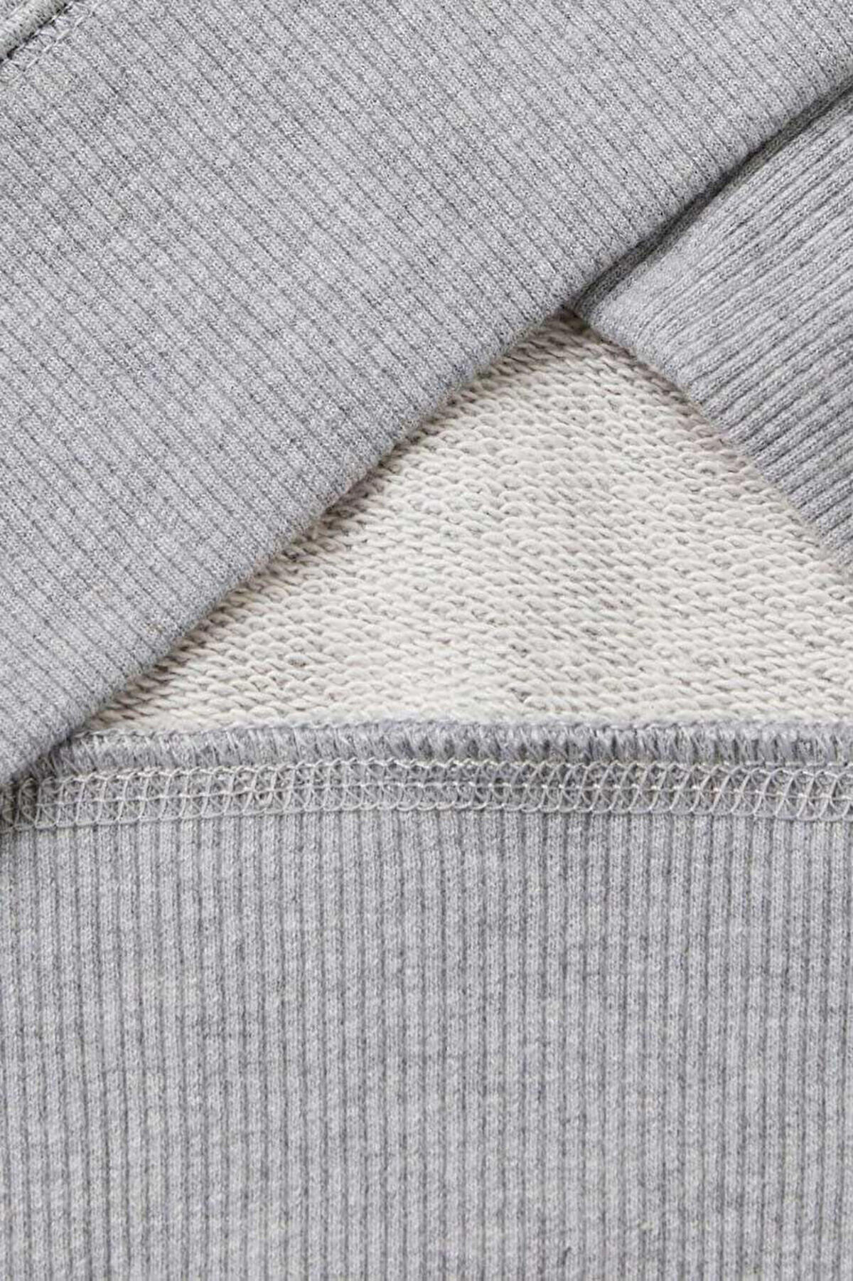 Benetton Sweatshirt Erkek Çocuk 3J68C501B Gri Melanj