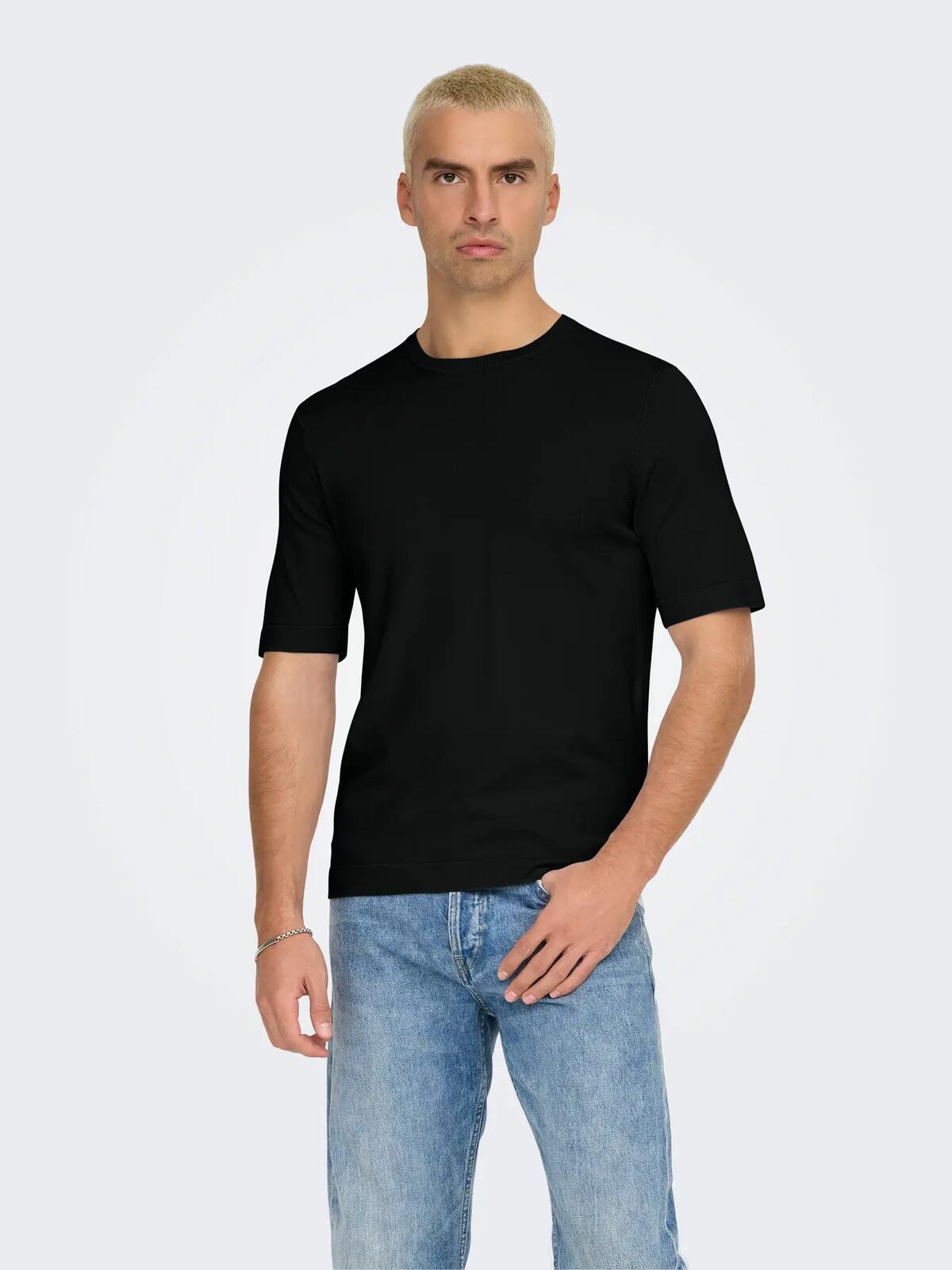 Only&Sons Tişört 22022928 Siyah