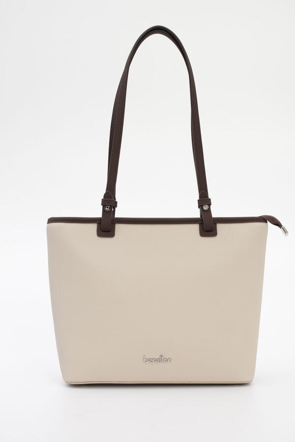 United Colors Of Benetton Kadın Kol Çantası BNT_1822 Bej-Kahve