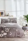 Özdilek Nevresim Takımı Çift Kişilik Ranforce Ochıba Kahve
