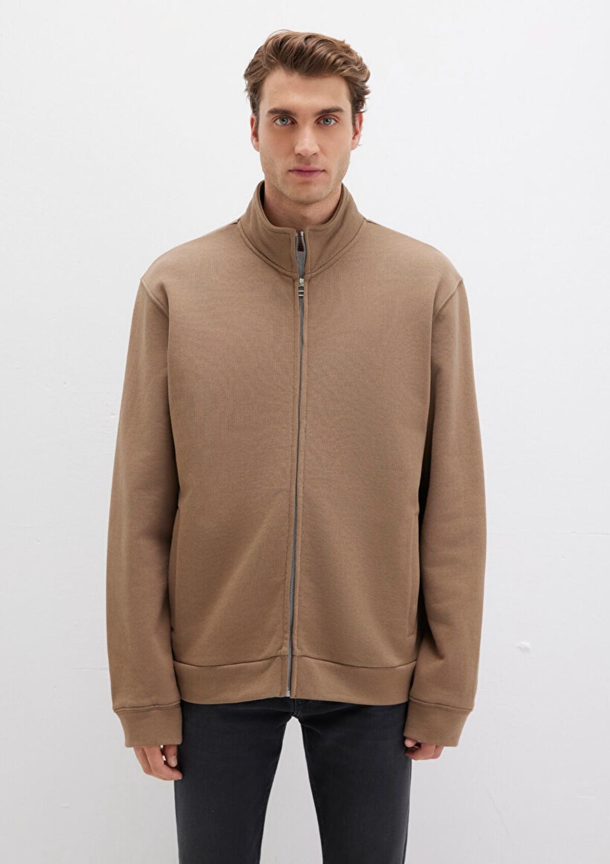 Mavi Sweatshirt M0S10377-70378 Kahverengi