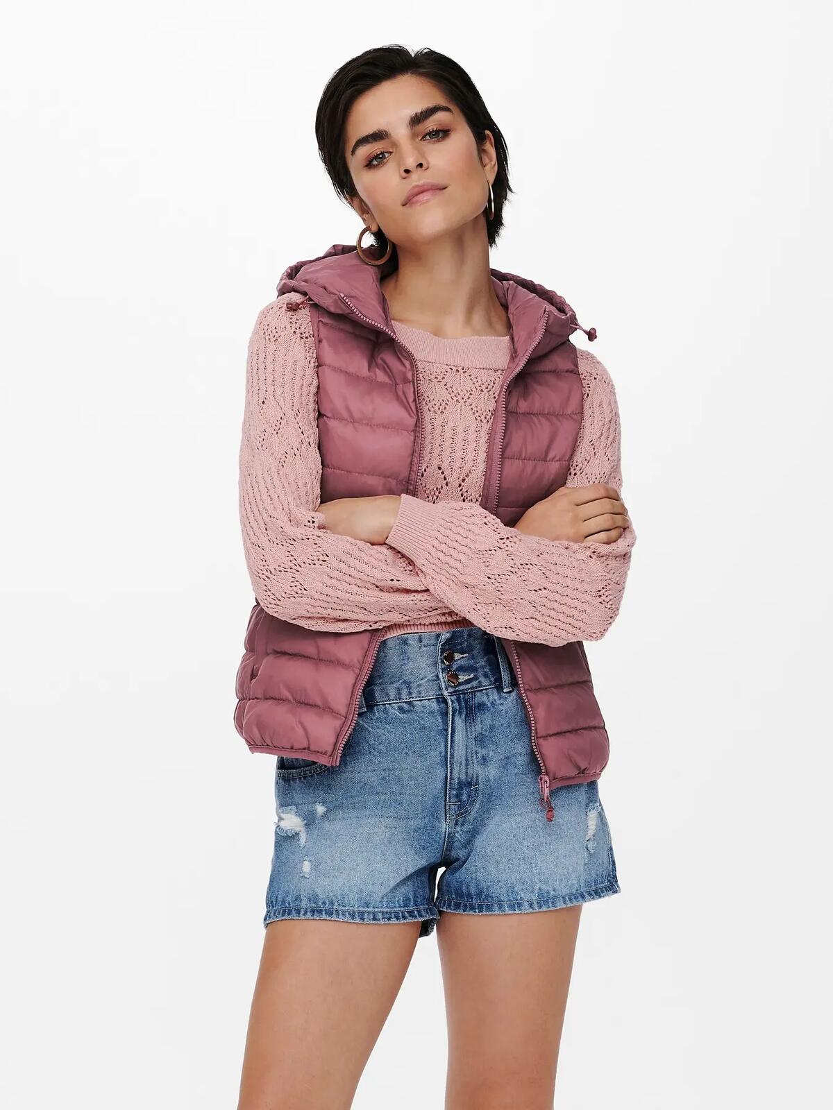 Only Yelek 15205760 Gülkurusu