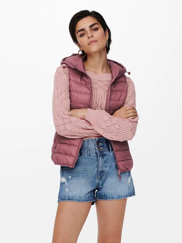 Only Yelek 15205760 Gülkurusu