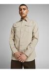Jack&Jones Gömlek 12138115 Bej